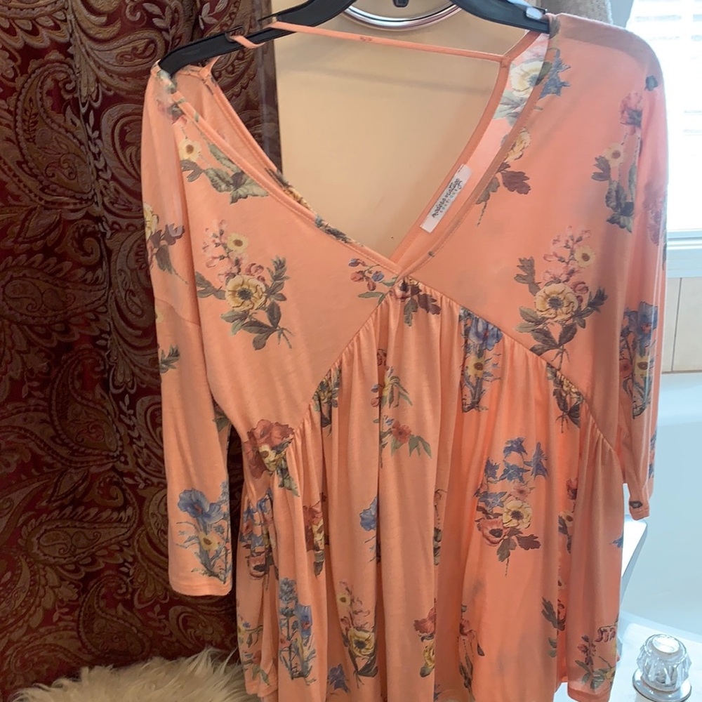 NWOT Babydoll Tunic L